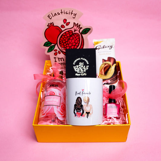 Best Friends Forever Gift Hamper – Thoughtful Friendship Gifts in Kerala | Eternal Flowers