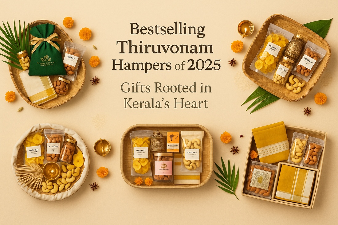Bestselling Thiruvonam Hampers 2025 – Kerala Onam Gift Boxes with Soul | Eternal Flowers