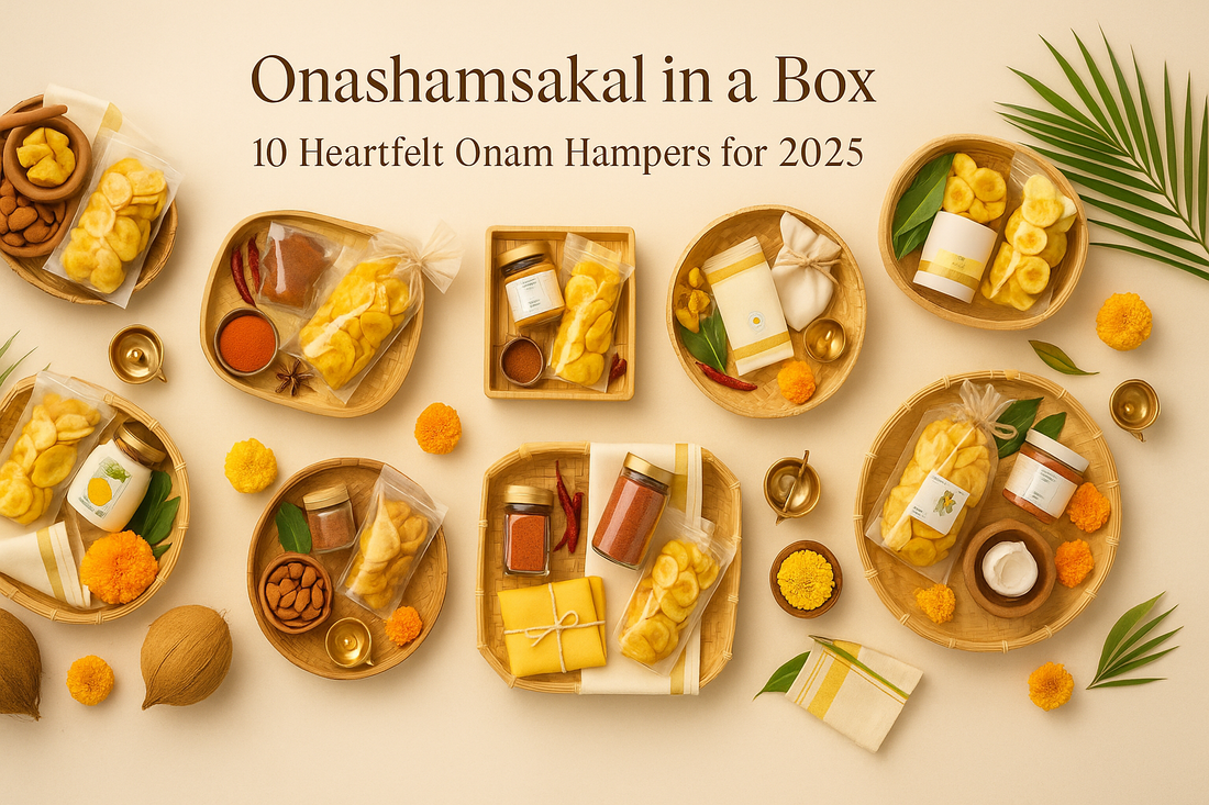 Onashamsakal in a Box – 10 Heartfelt Onam Hampers in Kerala | 2025 Gifting