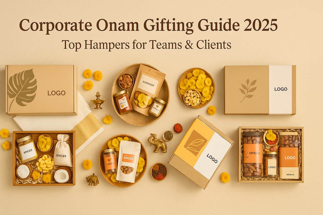 Corporate Onam Gifting Guide 2025 – Best Hampers for Teams & Clients Kerala