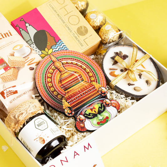 Jamanthi Kerala Onam Gift Hamper – Traditional Onam 2025 Gifting | Eternal Flowers