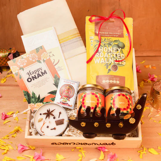 Kerala Onam Hamper – Corporate, Family & Festive Gifting | Eternal Flowers
