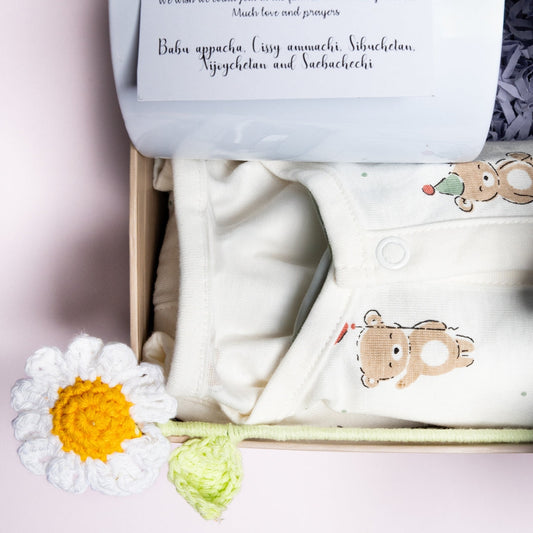 Little Miracle Box – Newborn Baby Gift Hamper in Kerala | Eternal Flowers