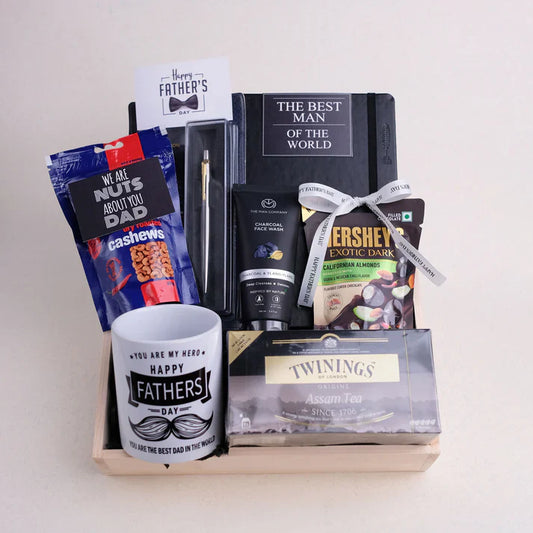 Best Man of the World Gift Hamper – Gift for Him | Eternal Flowers Kerala