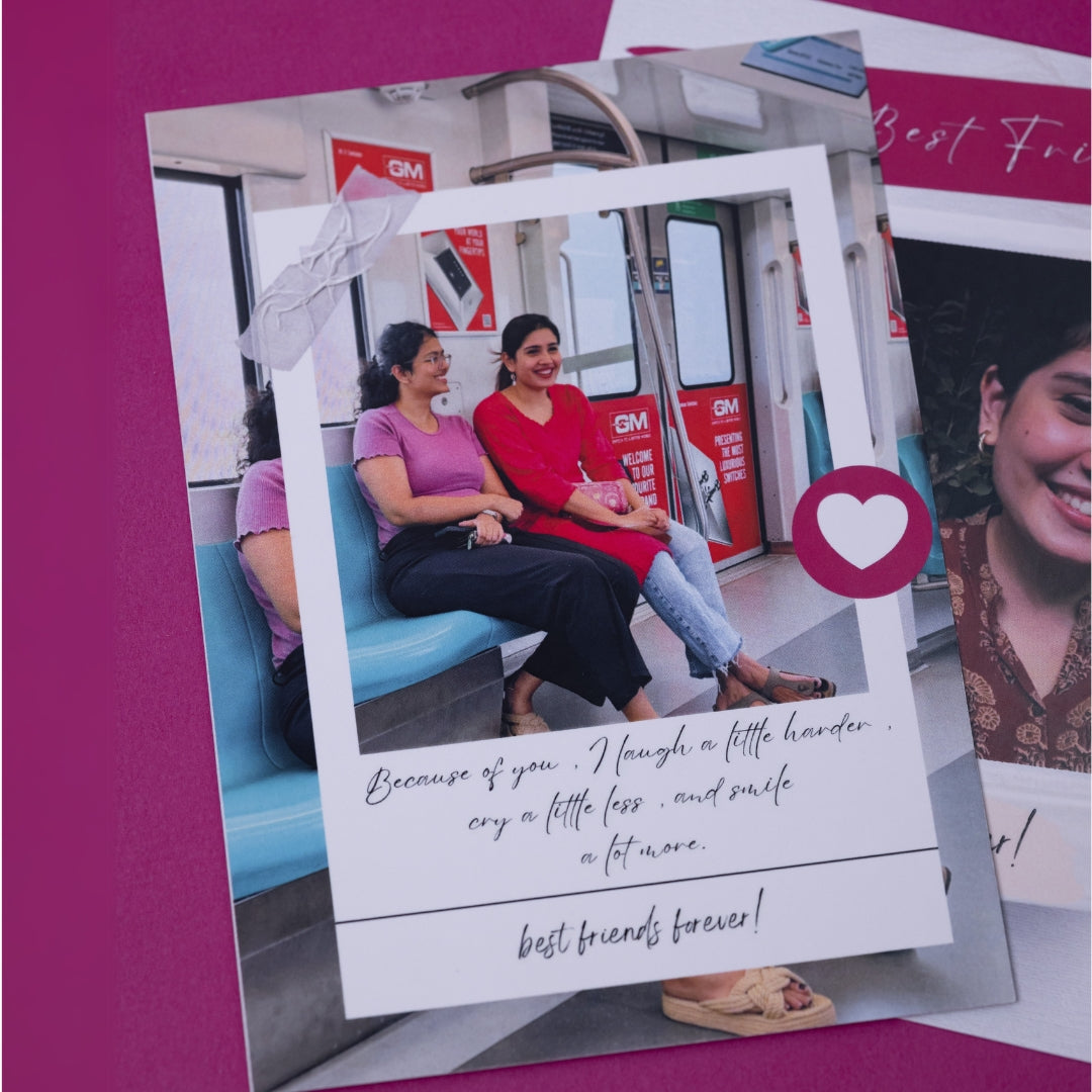 Personalized Photo Polaroids – A Nostalgic Tribute to Friendship