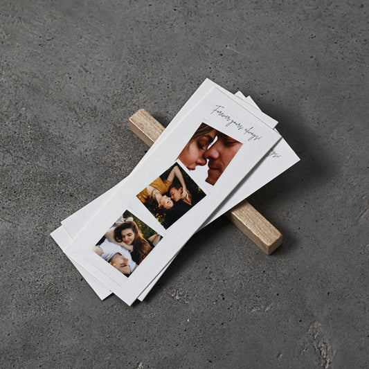 Custom Photo Strip with 9 Photos and Captions