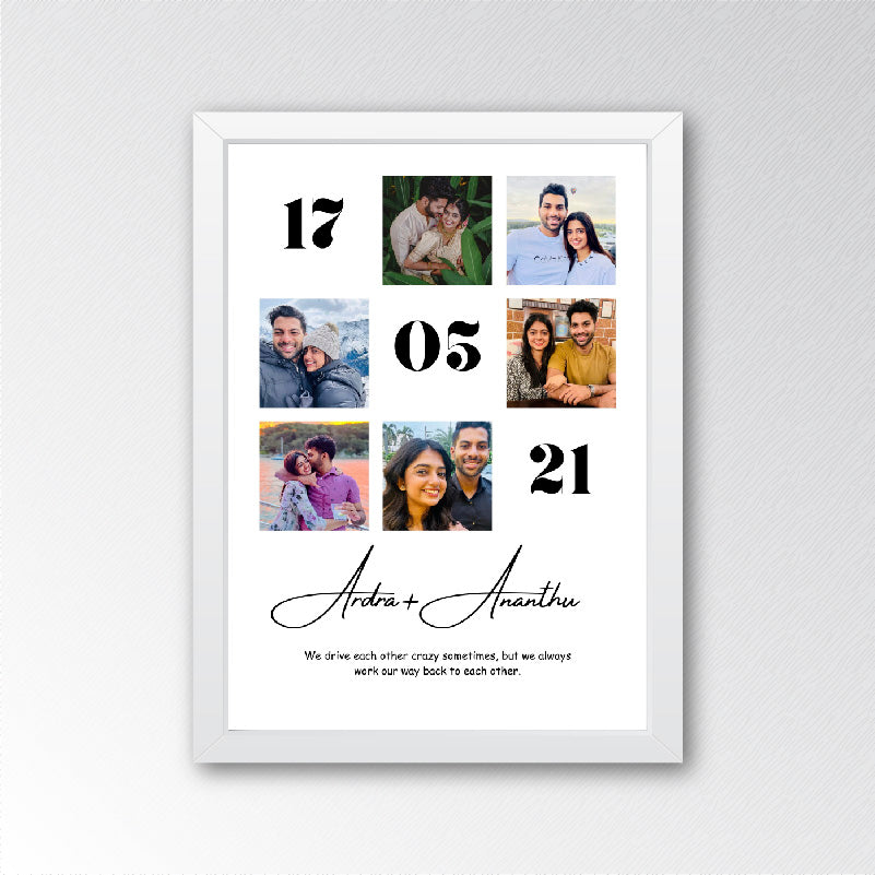 Happily Ever After Frame – A Perfect Gift for Weddings & Anniversaries