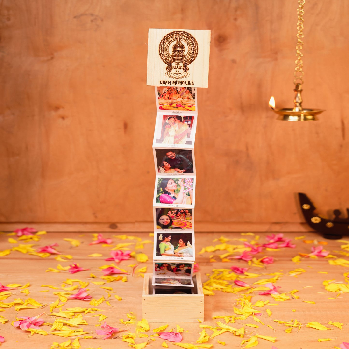 Premium Kerala Onam Gift Hamper | Photo Pop up Box | Cherishing Onam Memories