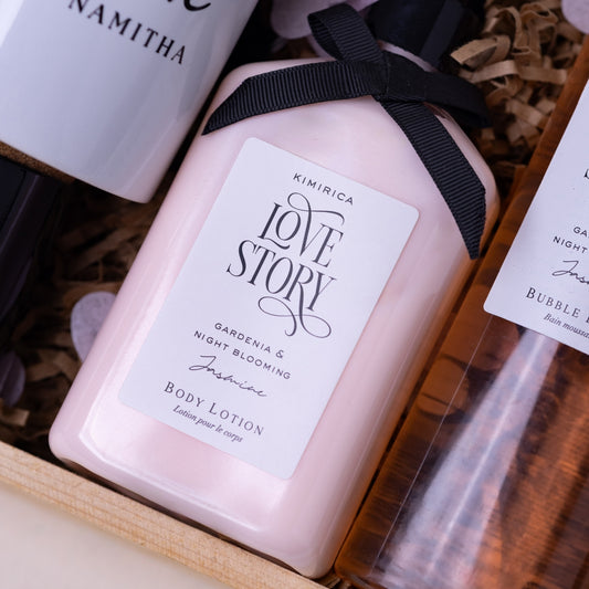 Kimirica Love Story Bubble Bath & Body Lotion – Luxurious Bath Essentials