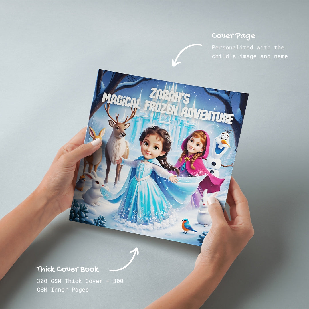 Magical Frozen Adventure Custom Children's Storybook – A Personalized Fairy Tale
