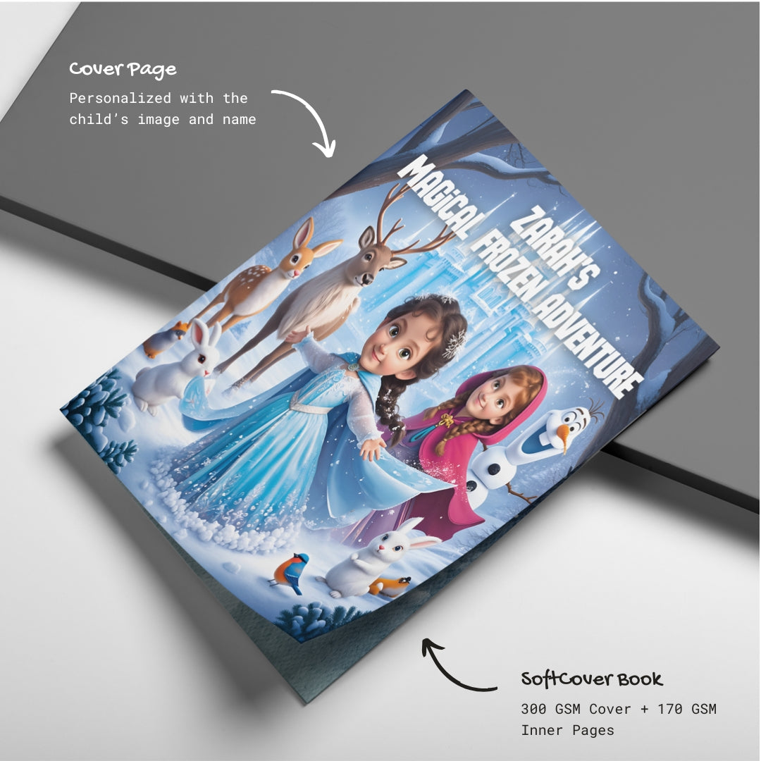 Magical Frozen Adventure Custom Children's Storybook – A Personalized Fairy Tale