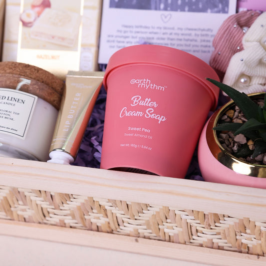 Earth Rhythm Sweet Pea Butter Cream Soap – Nourishing & Luxurious