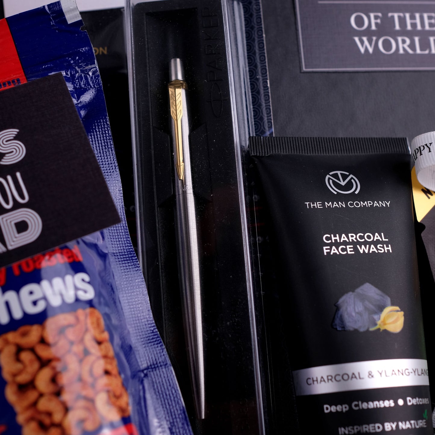 The Best Man of the World: Father's Day Gift Hamper | Premium Parker Pen | Elegance in Writing