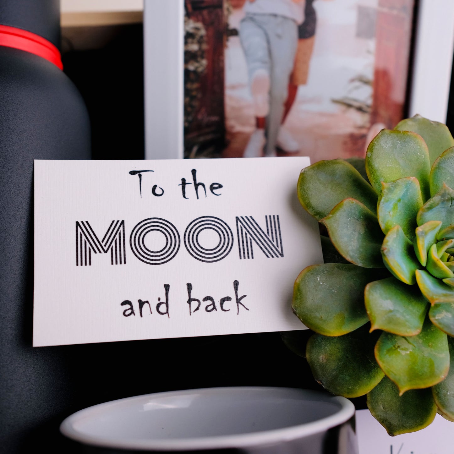To the Moon and Back Gift Hamper | Greeting Card | Heartfelt Wishes