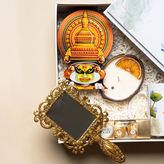 Premium Ceramic 'Onashamsakal' Coffee Mug | Celebrate Onam with Every Sip