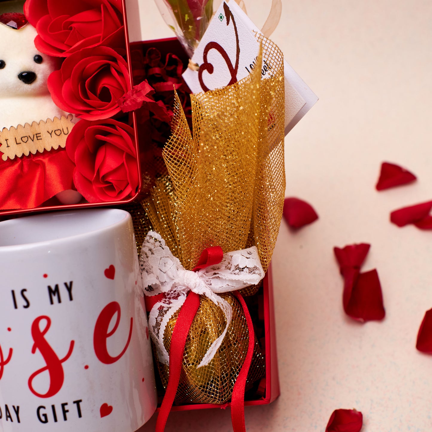 Exotic Chocolates Wrapped in Gold Net | Sweet Elegance