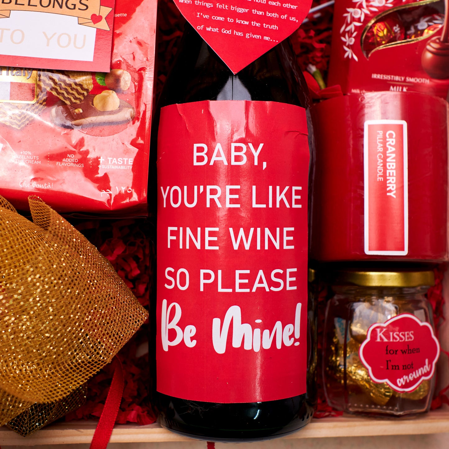 My Heart Belongs to you Valentine's Day gift hamper| Fiesta Sparkling Grape Juice | Celebrating Love