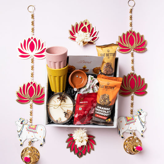 Eco Treats Diwali Gift Hamper – Sustainable Gifting in Kerala | Eternal Flowers