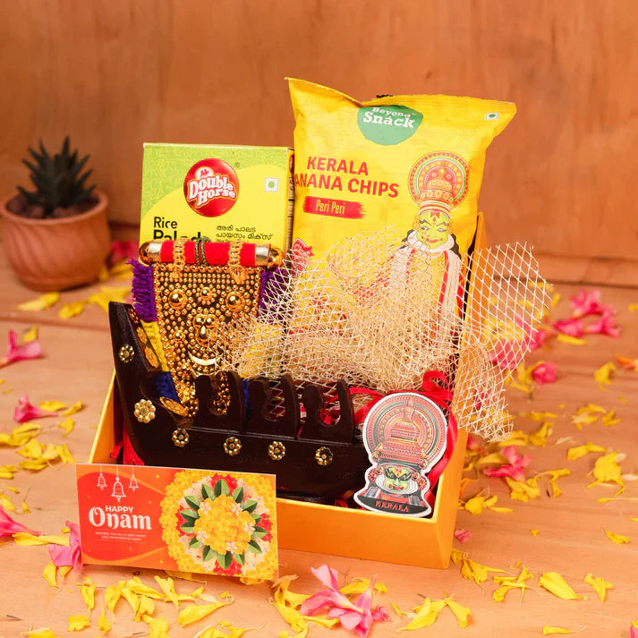 Kerala Onam Hamper – Corporate Gifting with Culinary & Cultural Elegance | Eternal Flowers