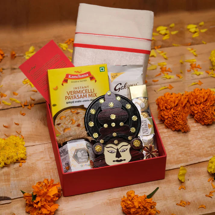 Kerala Onam Hamper – Gift for Parents, Wife & Corporate Teams | Eternal Flowers