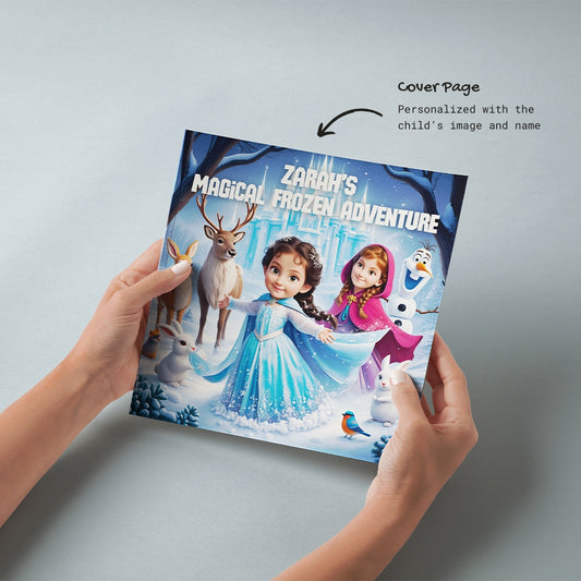 Magical Frozen Adventure Storybook – Personalized Gift for Kids in Kerala | Eternal Flowers