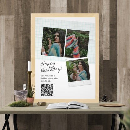 AUGMA AR Polaroid Frame as a personalized gift