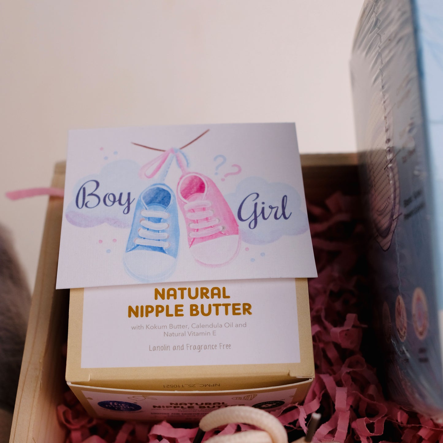 Mom-to-Be Gift Hamper | The Moms Co Natural Nipple Butter | Nurturing Care