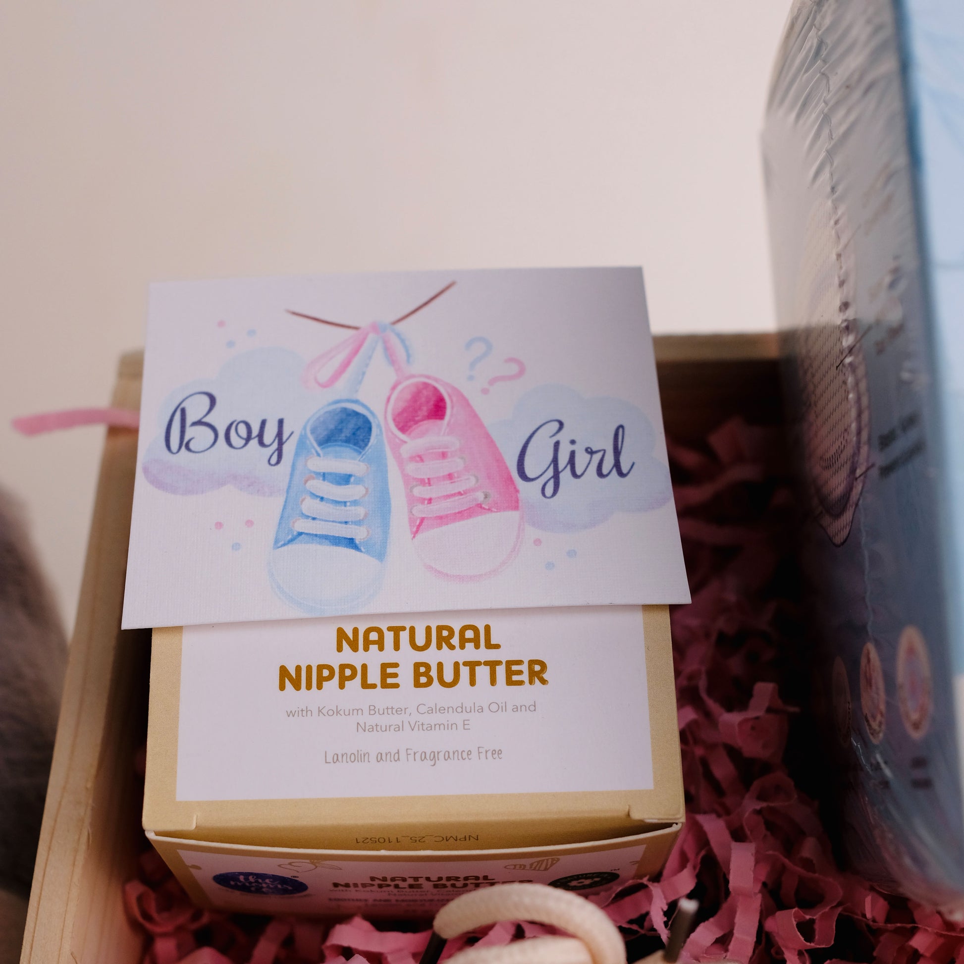 Mom-to-Be Gift Hamper | The Moms Co Natural Nipple Butter | Nurturing Care