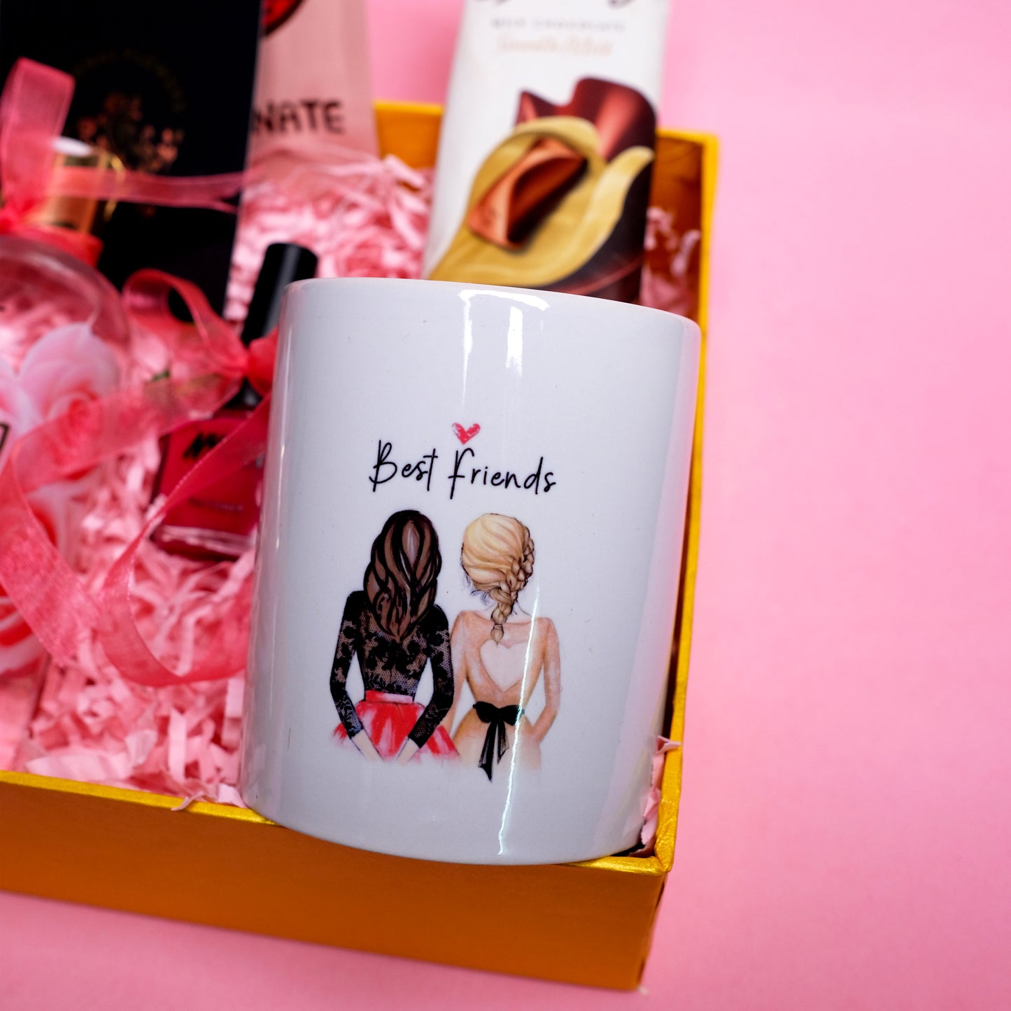 Customized BFF Ceramic Coffee Mug | Sip in Style