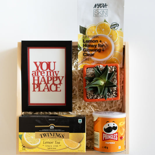 Premium A6 Photo Frame – ‘You Are My Happy Place’ Quote