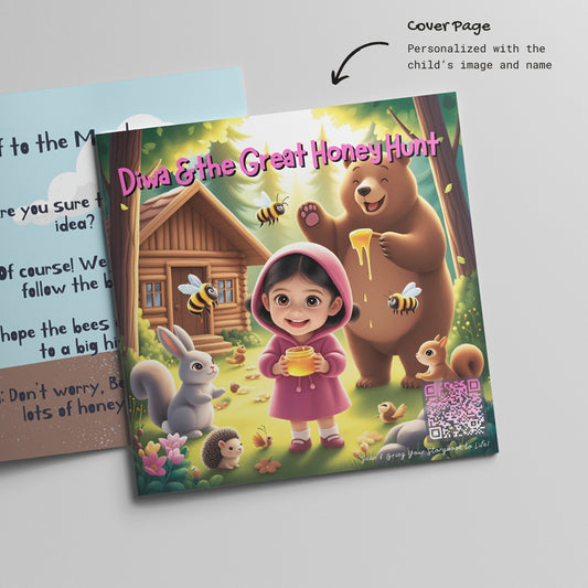 Masha & the Bear Custom Children's Storybook – Personalized Gift for Kids