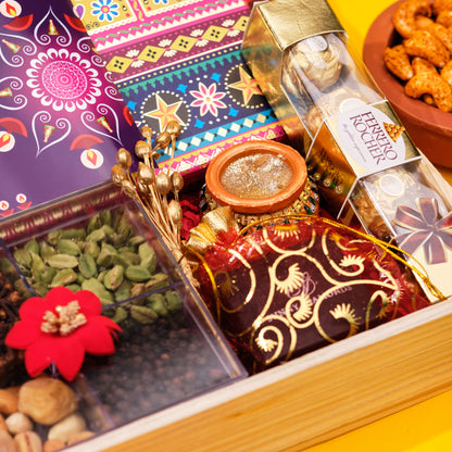 Utsav Era Set of 2 Clay Matki Diya Candles | Diwali Tradition
