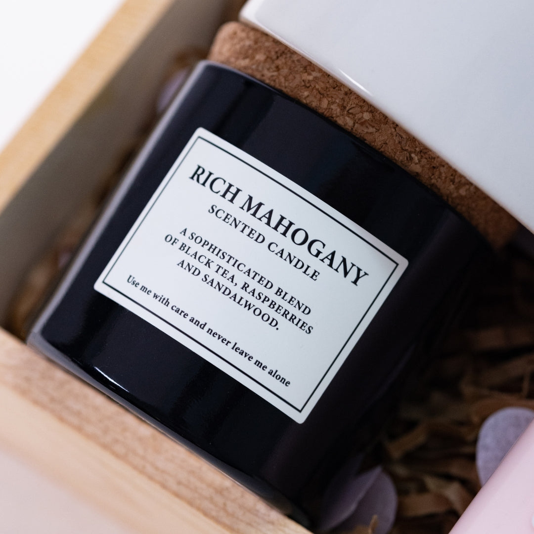 H&M Sundried Rich Mahogany Scented Candle – Warm & Cozy Aroma
