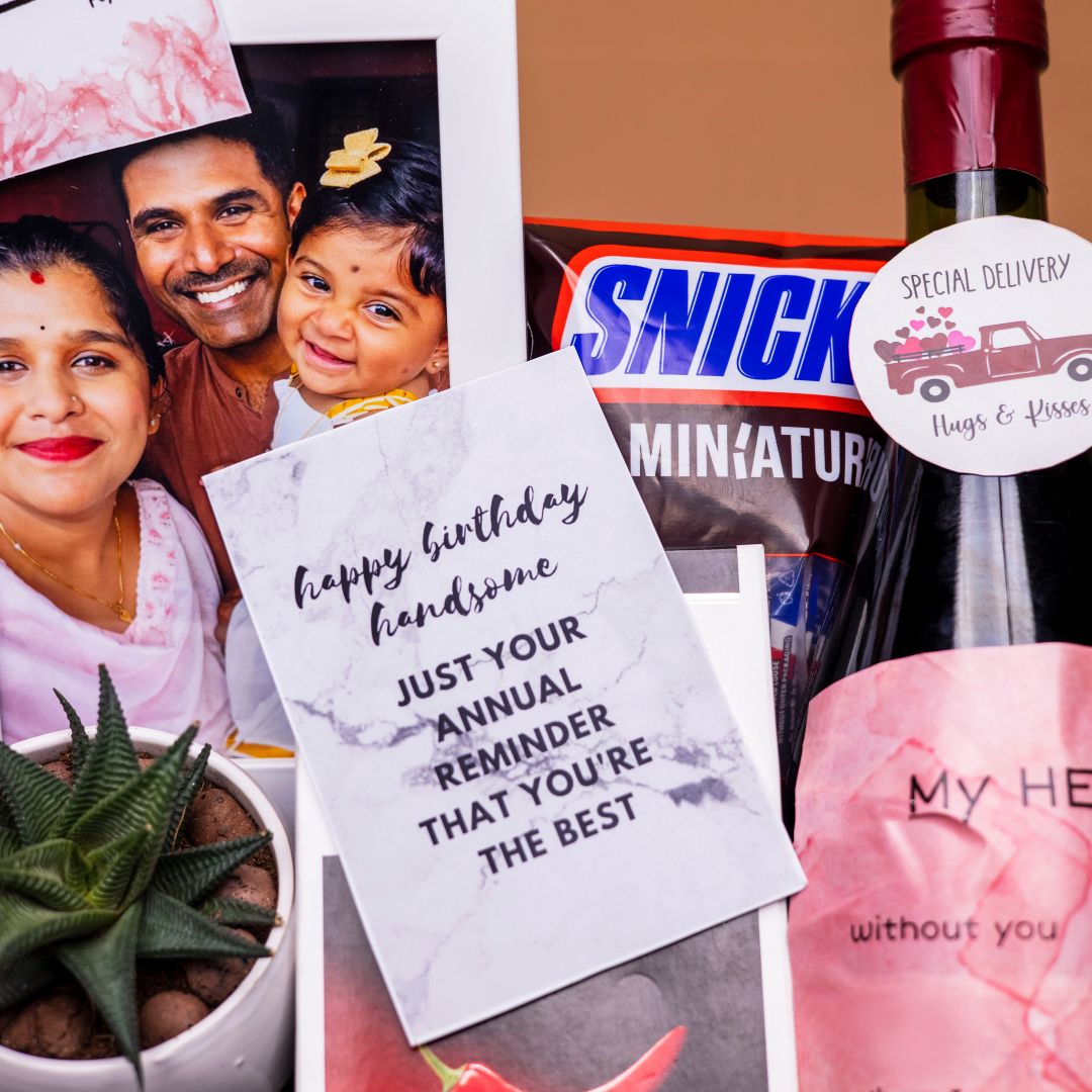 300 GSM A6 Greeting Card with Custom Message | Heartfelt Wishes