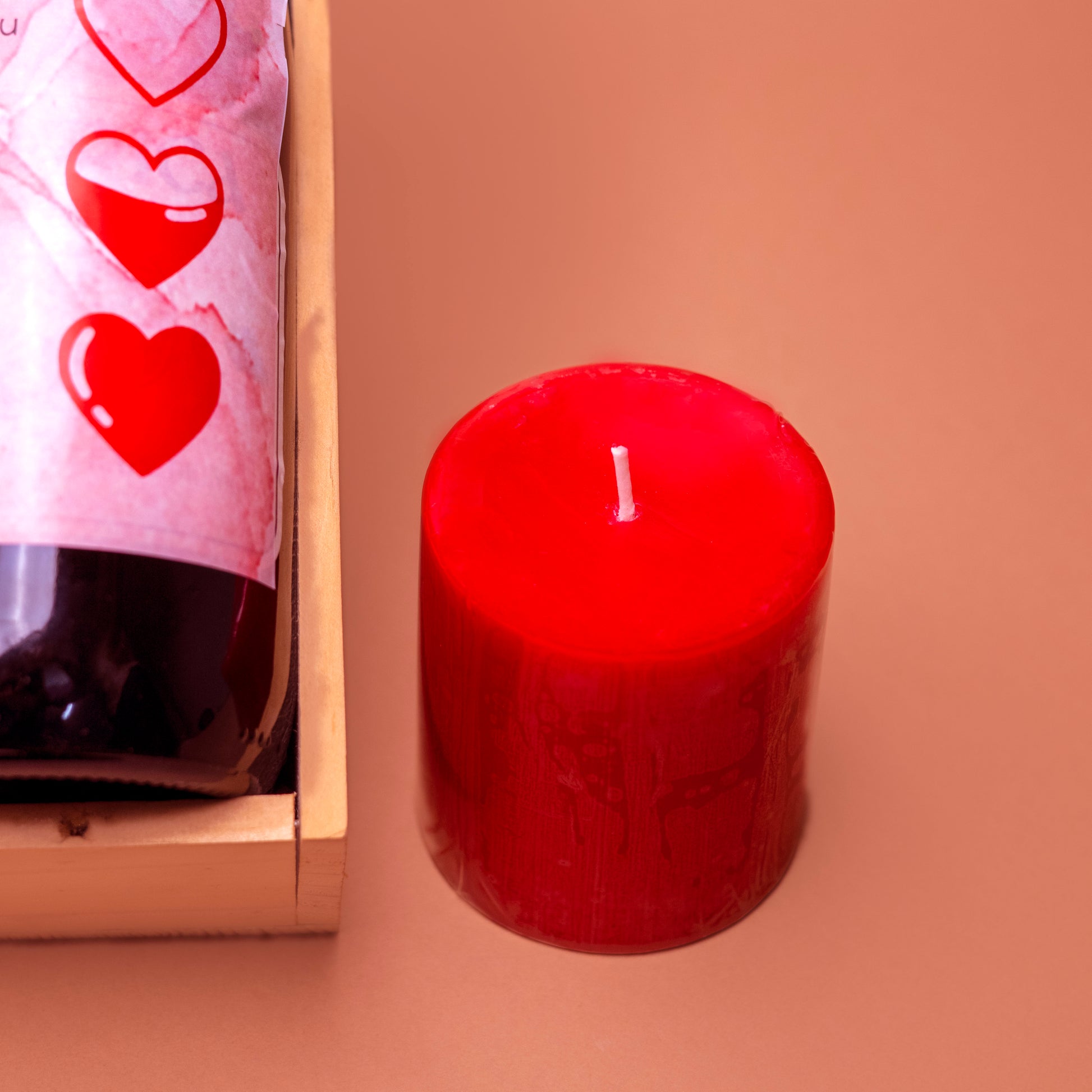Cranberry Scented Pillar Candle | Aromatherapy Delight