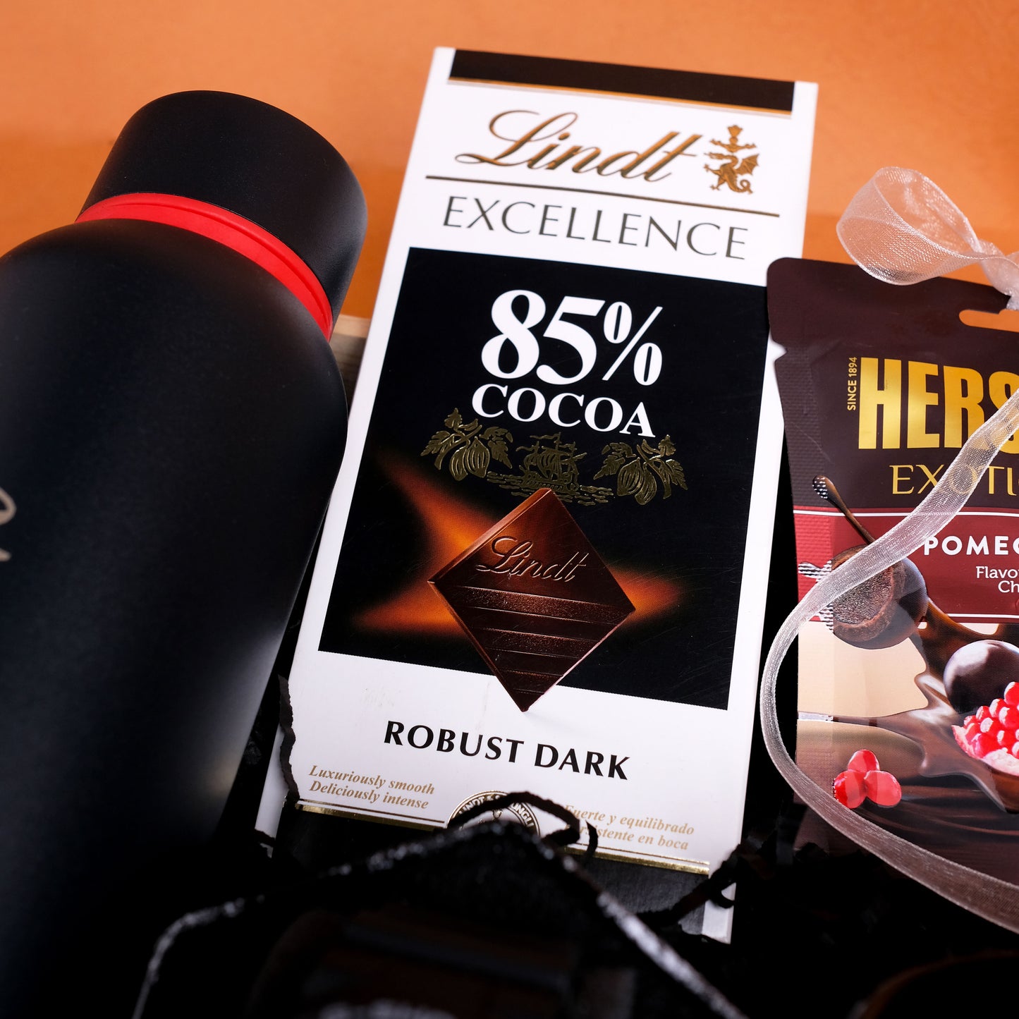 Lindt Excellence Dark 85% Cocoa Chocolate, 100g | Decadent Delight
