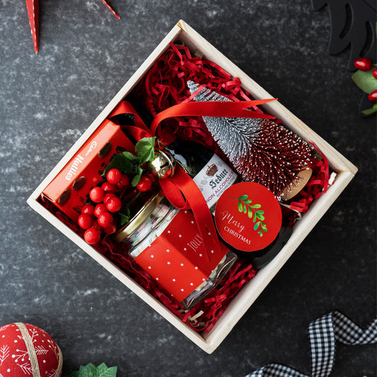 Merry Magic Christmas Gift Hamper | Festive Spirits and Gourmet Delights