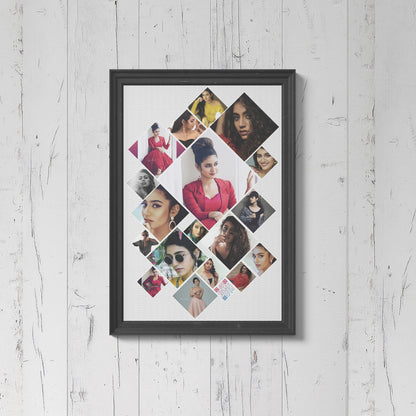 Personalized Diamond Picture Frame – Luxury Crystal-Inspired Photo Frame