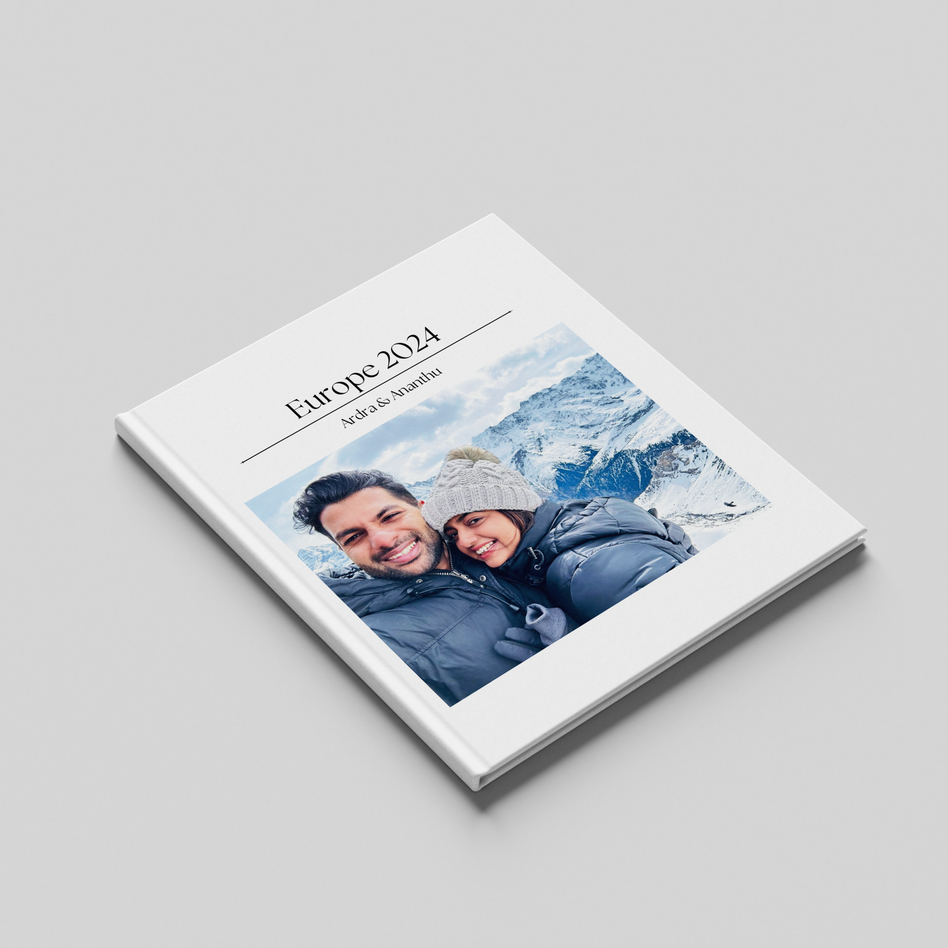 Personalized Photobook – 'Snapshots by EternalFlowers' Hardbound Album