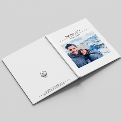 Personalized Photobook – 'Snapshots by EternalFlowers' Hardbound Album