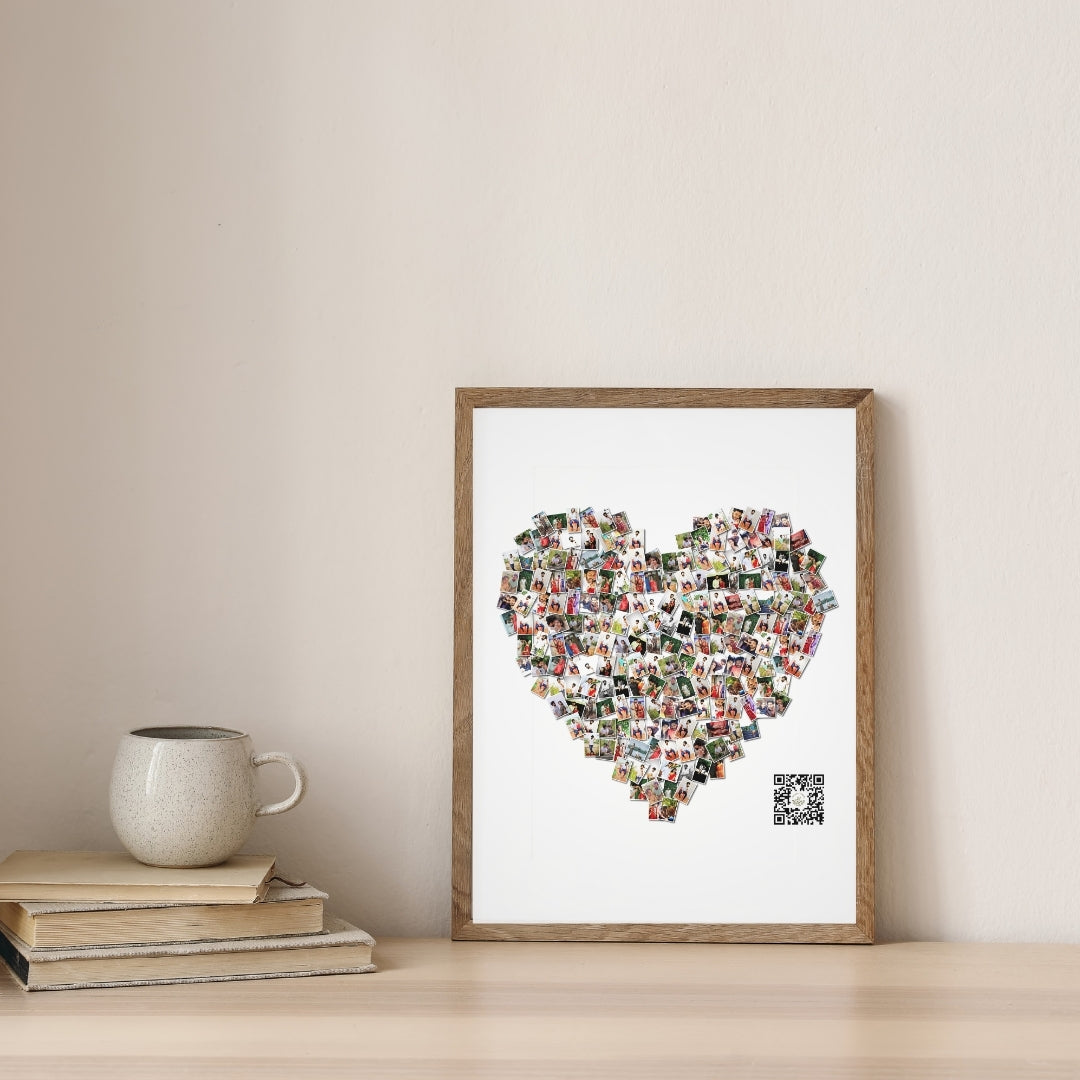 Personalized Heart Design Picture Frame for Couples