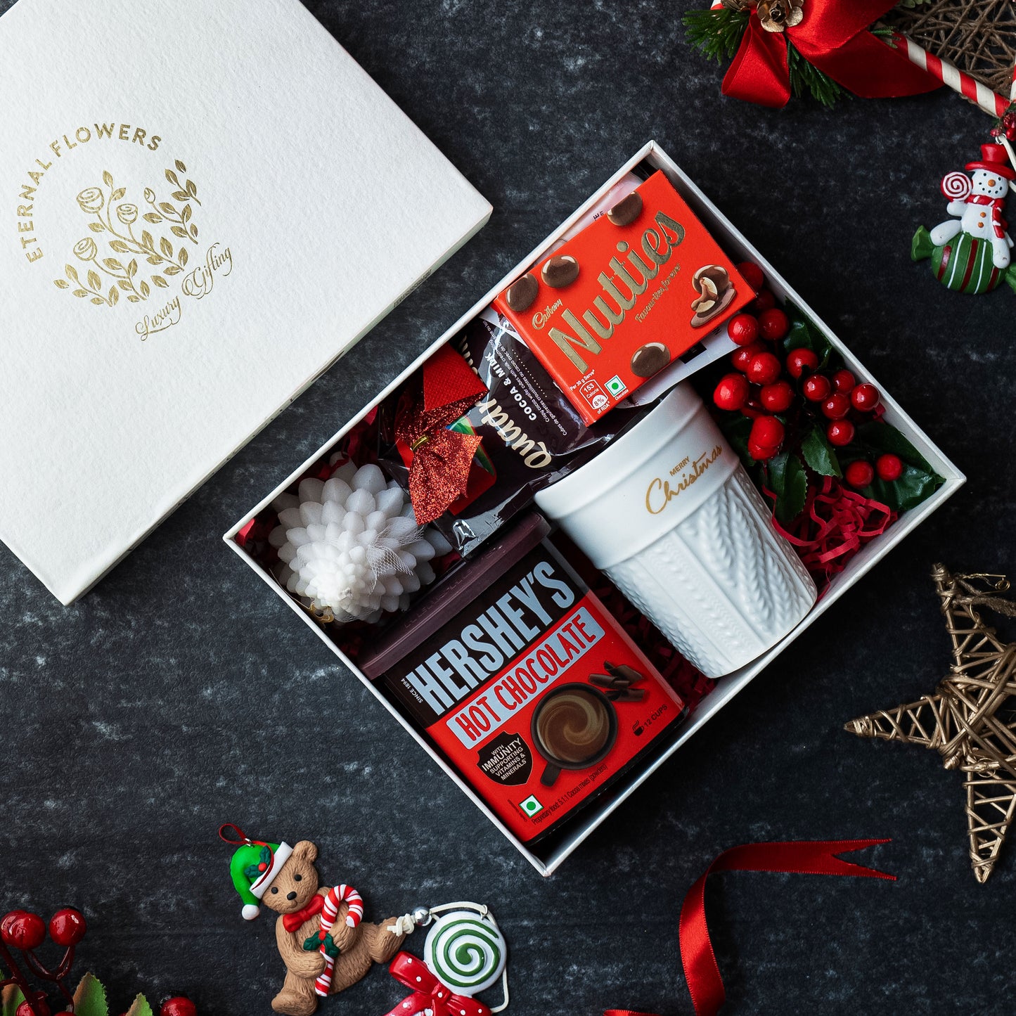 Secret Santa Christmas Gift Hamper | Sweet Surprises for a Merry Celebration