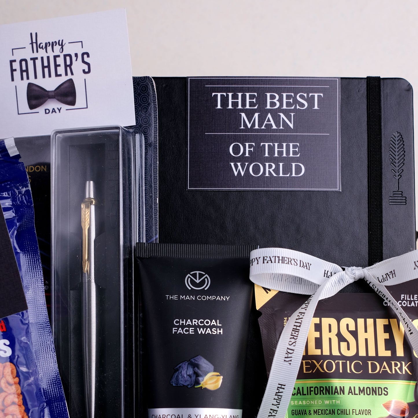 The Best Man of the World: Father's Day Gift Hamper | Elegant A5 Notebook | Capturing Thoughts