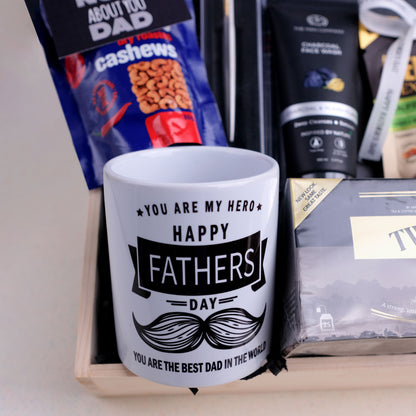 Premium Happy Father's Day Themed Ceramic Coffee Mug | A Gift from the Heart