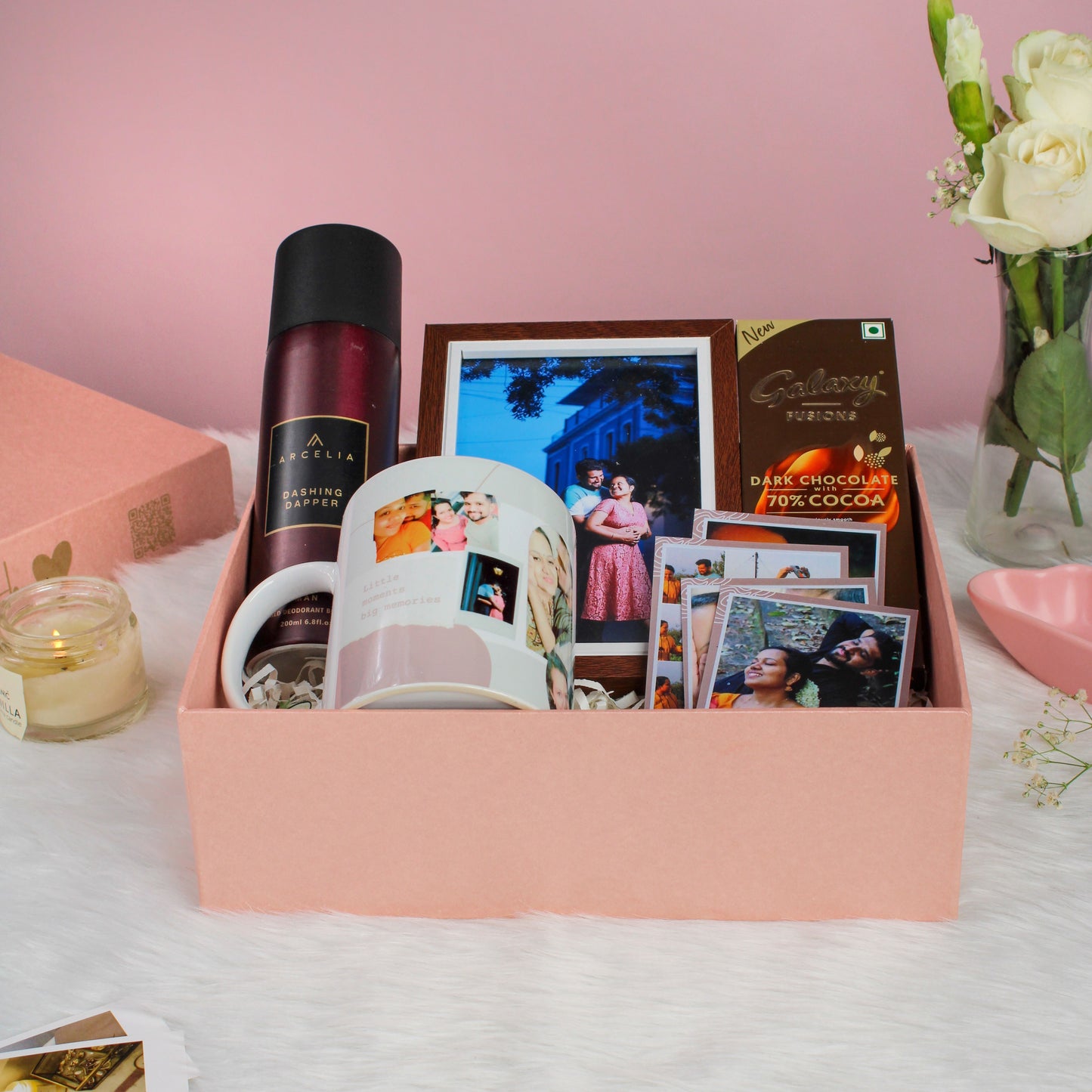 The Love Capsule Romantic Gift Hamper in Rigid Box