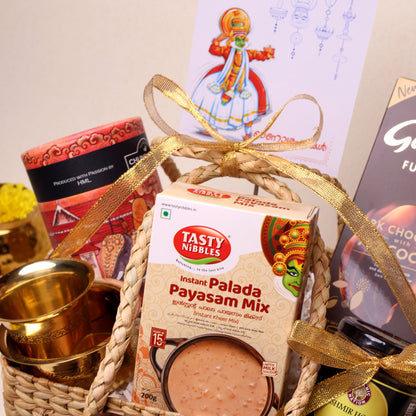 Premium Kerala Thiruvonam Hamper | Tasty Nibbles Instant Palada Payasam Mix | Traditional Onam Sweet